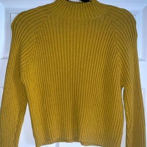 Forever 21 Mustard Gold Sweater